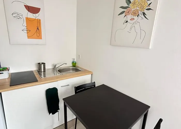 Soh Rent Strasbourg Studio 2 Tv- Wifi Proche Gare